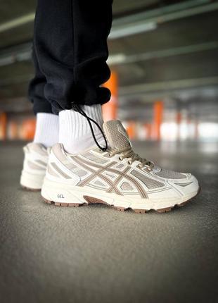 Кроссовки asics gel venture 6 "beige"