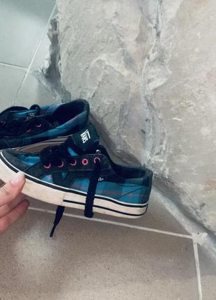 Кеди для дівчинки оригінал нові vans сині