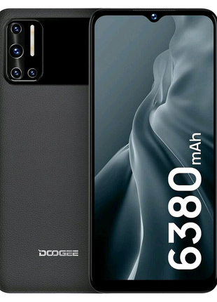 Doogee n40 6/128 android 11 6,52" діагональ смартфон телефон