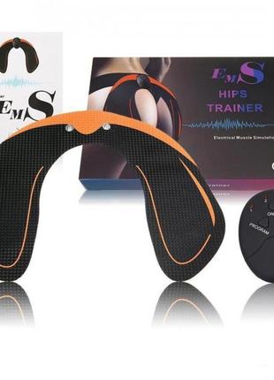 Миостимулятор тренажер для сідниць ems hips trainer імпульсний масажер