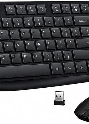 Flavocal комплект комбінована бездротова клавіатура та миша, бездротова клавіатура 2.4g, ергономічна