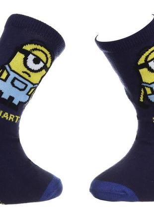 Шкарпетки minions stuart синій діт 31-34, арт.35124-2