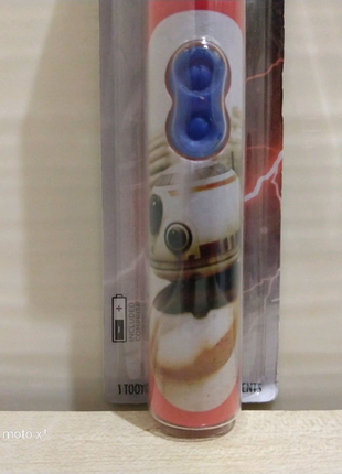 Дитяча електрична зубна щітка oral b star wars bb8 дроід бі бі 84 фото