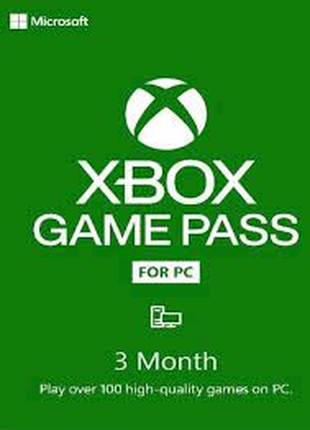 Xbox pc game pass на 3 місяці глобальний ключ