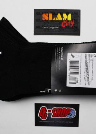 Баскетбольні шкарпетки (3 пари) jordan jumpman quarter dri-fit 3ppk [sx5544-010(dx9655-010)]4 фото