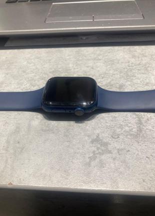 Apple watch series 6, 44мм (blue)1 фото