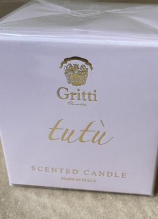 Gritti tutu парфюмированная свеча 70g