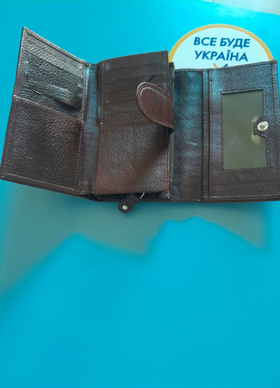 Шкіряний якісний гаманець4 фото