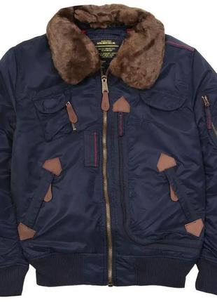 Куртка пілот alpha industries injector (blue)