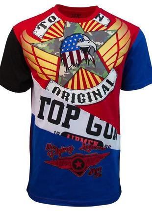 Футболка top gun "flying legend" (red)