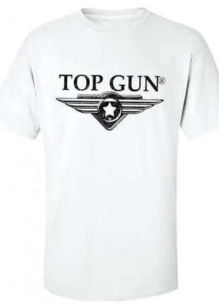 Футболка top gun wing logo tee (біла)