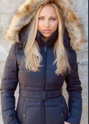 Жіночий пуховик top gun nylon insulated down jacket (чорний)