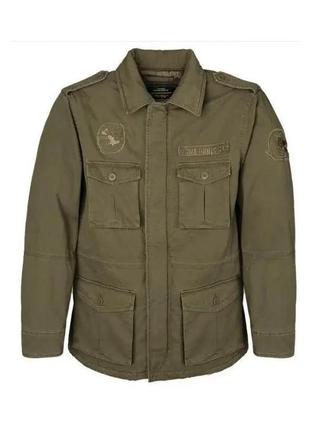 Утеплена польова куртка m-65 altimeter alpha industries,оливкова