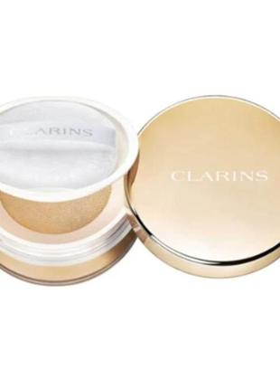 Пудра clarins ever matte loose powder 02 - universal medium1 фото