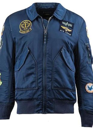 Куртка cwu pilot x alpha industries (синя)