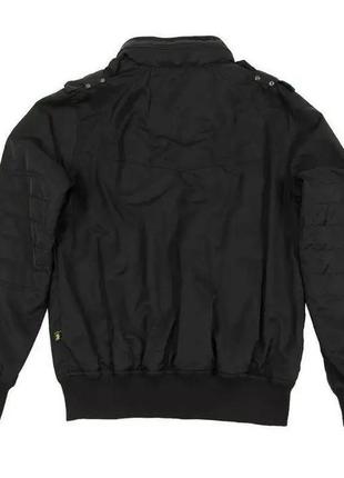 Вітровка slavin jacket alpha industries (чорна)2 фото