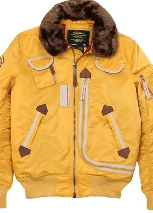 Куртка пілот alpha industries injector mji38016c1 (yellow)