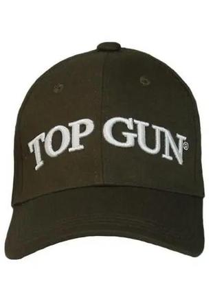 Кепка top gun logo cap (оливкова)1 фото