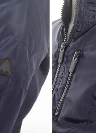Вітровка top gun nylon bomber jacket (синя)2 фото