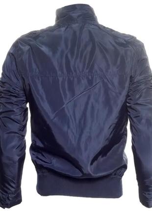 Вітровка top gun nylon bomber jacket (синя)3 фото