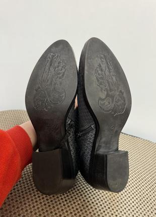 Фирменные сапоги натур кожа . ботиночки 42 размер кожа6 фото