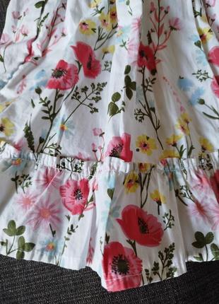 Цветочное платье/сарафан с маками3 фото