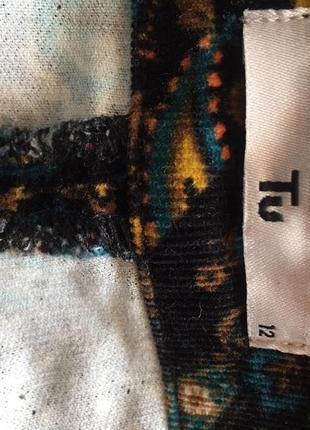 Юбка вельвет tu 5