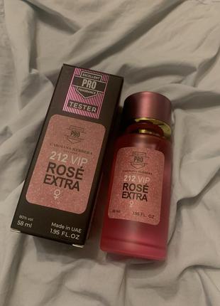 Парфум, carolina herrera 212 vip rosé extra