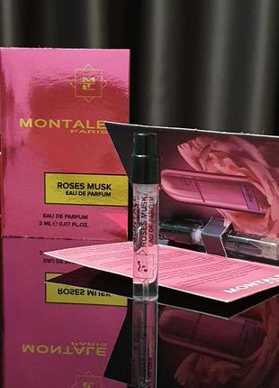 Пробник montale roses musk _2ml (книжка)