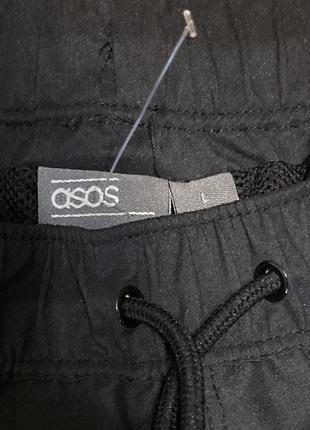 Шорты asos shorts плавательные/пляжные с встроенной сеткой и карманами4 фото