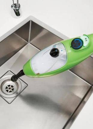 Універсальна парова швабра steam cleaner mop x5 5 в 110 фото