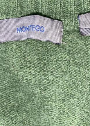 Тёплый шерстяной свитерок montego  размер указан s6 фото