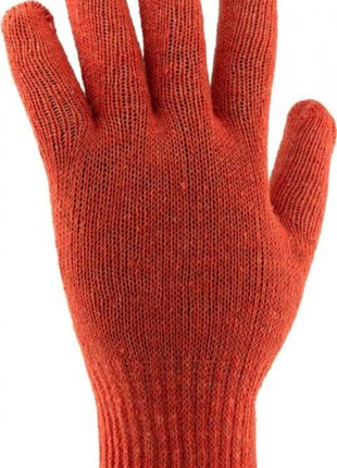 Захисні робочі рукавички 4work з пвх покриттям помаранчеві1 фото