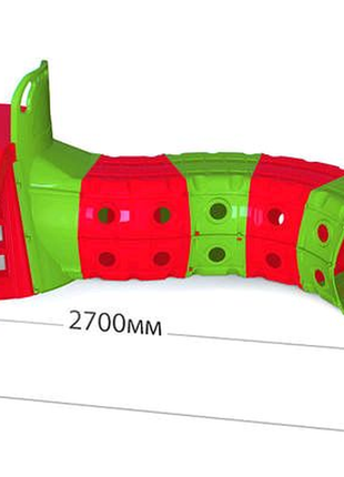 Гірка дитяча з тунелем 01470/1 doloni2 фото