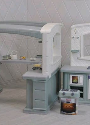 Велика дитяча ігрова кухня з двома ігровими панелями тм doloni4 фото