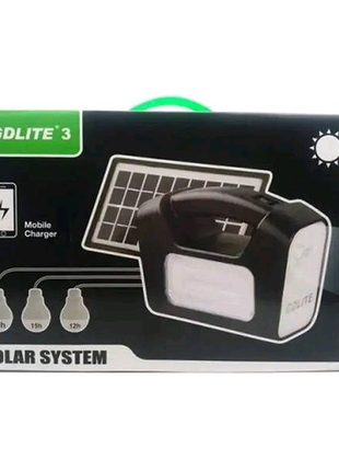Портативна сонячна автономна система solar gdlite gd3