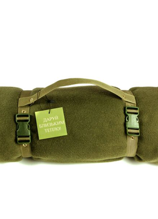Тактический флисовый плед 150х175см – одеяло для военных с чехлом9 фото