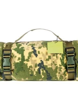 Тактический флисовый плед 150х180см – одеяло для военных с чехлом6 фото