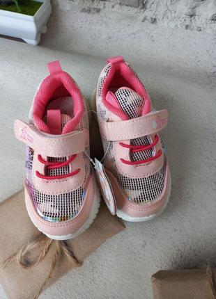 Кожаные кроссовки для девочки том.м5 фото