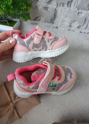 Кожаные кроссовки для девочки том.м4 фото