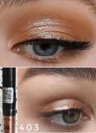 Lamel metallic nude liquid cream eye shadow кремові тіні1 фото