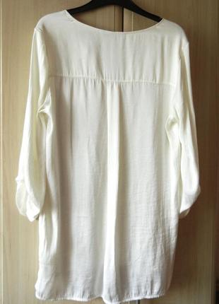 Блуза с атласным блеском2 фото