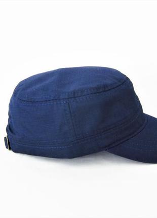 Кепка немка синяя рип-стоп с флагом украины для охранных и силовых структур davani 00638-2