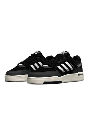 Мужские кроссовки adidas originals drop step gray black черные спортивные кожаные кроссовки адидас3 фото