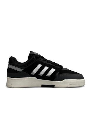 Мужские кроссовки adidas originals drop step gray black черные спортивные кожаные кроссовки адидас2 фото