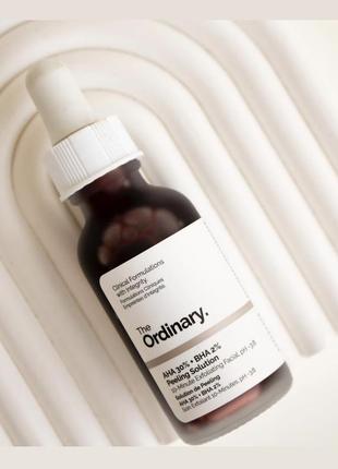 Пілінг для обличчя the ordinary aha 30% + bha 2% peeling solution