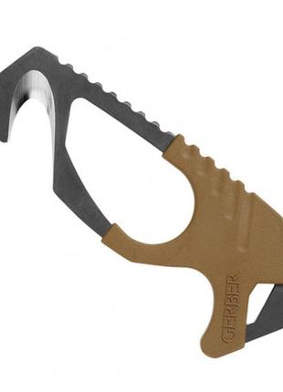 Нож стропорез gerber strap cutter coyote brown 30-000132 (1014881)