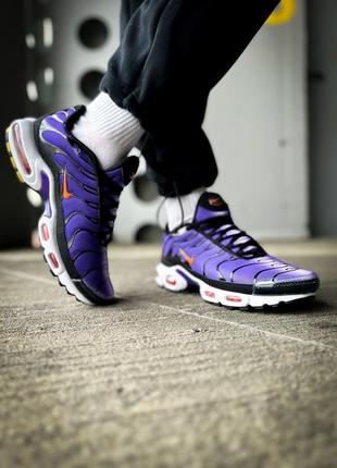 Nike air max plus "voltage purple"2 фото