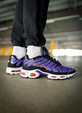 Nike air max plus "voltage purple"6 фото