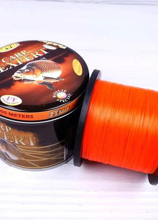 Волосінь коропова carp expert fluo orange 0.35 мм 1000м 14,9 кг волосінь рибальська